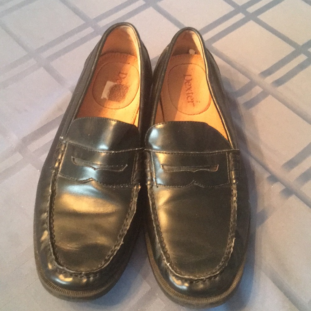 Dexter Penny Loafers Black ~ Men's 8
